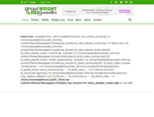 Tablet Screenshot of dietweightlossdomination.com